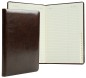 Preview: Adressbuch DIN A5 (gebunden) | Echtleder | VINTAGE dunkelbraun