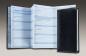 Preview: Leporello Faltkalender deutsch 2027 PREMIUM LEDER VINTAGE schwarz