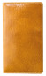 Preview: Leporello Faltkalender deutsch 2027 PREMIUM LEDER VINTAGE cuoiobraun
