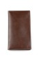 Preview: Leporello Faltkalender deutsch 2025 + 2026 - PREMIUM LEDER VINTAGE marronebraun