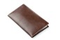 Preview: Leporello Faltkalender deutsch 2025 + 2026 - PREMIUM LEDER VINTAGE marronebraun