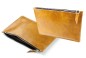 Preview: Pouch - Zipper Tasche - Banktasche PREMIUM LEDER VINTAGE cuoiobraun
