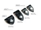 Preview: Kabel Organizer Set - Kabelbinder 4-teilig PREMIUM LEDER VINTAGE schwarz