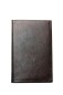 Preview: Pocket / Westentaschen Adressbuch (gebunden) PREMIUM LEDER VINTAGE marronebraun