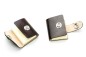 Preview: 2er Set MINI Haftnotiz Etuis PREMIUM LEDER PREMIUM LEDER VINTAGE marronebraun