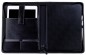 Preview: RV-Notizbuch mit Tablet Computer Fach PREMIUM LEDER VINTAGE schwarz
