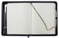 Preview: RV-Notizbuch mit Tablet Computer Fach PREMIUM LEDER VINTAGE marronebraun