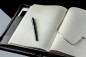 Preview: RV-Notizbuch mit Tablet Computer Fach PREMIUM LEDER VINTAGE marronebraun