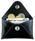 Preview: Night Out Wallet / Mini Börse / Kartenetui PREMIUM LEDER VINTAGE schwarz