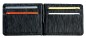 Preview: Dollar Clip Börse PREMIUM LEDER MANHATTAN schwarz mit Paglia Narbung - RFID Protected