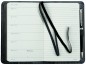 Preview: Pocket Kalenderbuch DIN A6 2027 PREMIUM LEDER MANHATTAN schwarz mit Paglia Narbung