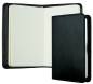 Preview: Notizbuch Pocket Format | Echtleder | PAGLIA schwarz