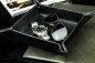 Preview: Taschenleerer PREMIUM LEDER MANHATTAN schwarz mit Paglia Narbung