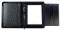 Preview: RV-Schreibmappe DIN A5 mit herausnehmbarem Tablethalter PREMIUM LEDER PAGLIA schwarz