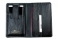 Preview: Reisebrieftasche PREMIUM LEDER MANHATTAN schwarz mit Paglia Narbung
