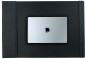 Preview: Schreibunterlage 65x45 mit Klappleiste inkl. Block + Kalender 2026/2027 PREMIUM LEDER Manhattan mit Paglia Narbung