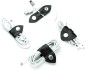 Preview: Kabel Organizer Set - Kabelbinder 4-teilig PREMIUM LEDER MANHATTAN Paglia schwarz