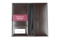 Preview: Reisebrieftasche CAMBRIDGE Top Grain Rindspaltleder dunkelbraun - RFID Protected