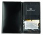 Preview: Taschenkalender 3-teilig für 2025 + 2026  - Cambridge Top Grain Leder schwarz