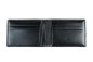 Preview: Kartenetui mit 6 Kartenfächer CAMBRIDGE Top Grain Rindspaltleder schwarz - RFID Protected