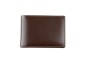 Preview: Kartenetui mit 6 Kartenfächer CAMBRIDGE Top Grain Rindspaltleder dunkelbraun - RFID Protected