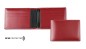 Preview: Kartenetui mit 6 Kartenfächer CAMBRIDGE Top Grain Rindspaltleder rot - RFID Protected