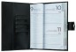 Preview: Buchkalender (auswechselbar) DIN A5 für 2026 + 2027, Cambridge Top Grain Leder, schwarz
