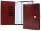 Preview: Buchkalender (auswechselbar) DIN A5 für 2026 + 2027, Cambridge Top Grain Leder, rot