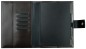 Preview: Notizbuch DIN A5 mit Druckknopf | Echtleder | CAMBRIDGE dunkelbraun