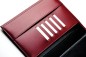 Preview: Notizbuch DIN A5 mit Druckknopf | CAMBRIDGE rot