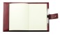 Preview: Notizbuch DIN A5 mit Druckknopf | CAMBRIDGE rot