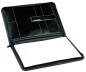 Preview: Reißverschluss Schreibmappe DIN A4, incl. Memoblock CAMBRIDGE Top Grain Rindleder schwarz