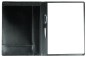 Preview: Schreibmappe DIN A4, incl. Memoblock CAMBRIDGE Top Grain Rindleder schwarz