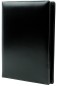 Preview: Schreibmappe DIN A4, incl. Memoblock CAMBRIDGE Top Grain Rindleder schwarz