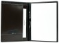 Preview: Schreibmappe DIN A4, incl. Memoblock CAMBRIDGE Top Grain Rindleder dunkelbraun
