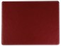 Preview: Mousepad CAMBRIDGE Top Grain Rindspaltleder mit heller Kontrastnaht rot