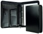 Preview: Manager Orga Mappe XXL in CAMBRIDGE Top Grain Rindleder schwarz