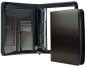 Preview: Manger Orga Mappe XXL in CAMBRIDGE Top Grain Rindleder dunkelbraun