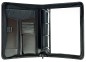 Preview: Manger Orga Mappe XXL in CAMBRIDGE Top Grain Rindleder dunkelbraun