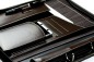 Preview: Manger Orga Mappe XXL in CAMBRIDGE Top Grain Rindleder dunkelbraun