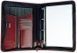 Preview: Manager Orga Mappe XXL in CAMBRIDGE Top Grain Rindleder rot