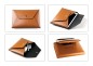 Preview: Manager Orgamappe DIN A4 mit Tablethalterung und optionaler Zubehörtasche CAMBRIDGE Top Grain Leder hellbraun
