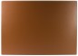 Preview: Schreibunterlage XXL 50 x 70, CAMBRIDGE Top Grain Rindspaltleder mit heller Kontrastnaht, hellbraun