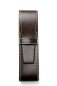 Preview: Schreibgeräteetui DUO CAMBRIDGE Top Grain Leder dunkelbraun