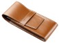 Preview: Schreibgeräteetui TRIO CAMBRIDGE Top Grain Leder hellbraun
