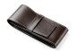 Preview: Schreibgeräteetui TRIO CAMBRIDGE Top Grain Leder dunkelbraun