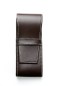 Preview: Schreibgeräteetui TRIO CAMBRIDGE Top Grain Leder dunkelbraun