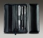 Preview: RV-Schreibgeräteetui TRIO - CAMBRIDGE Top Grain Leder - schwarz