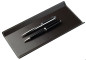 Preview: Federschale CAMBRIDGE Top Grain Rindspaltleder mit heller Kontrastnaht dunkelbraun