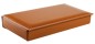 Preview: Ablagekasten mit Deckel CAMBRIDGE Top Grain Rindspaltleder hellbraun